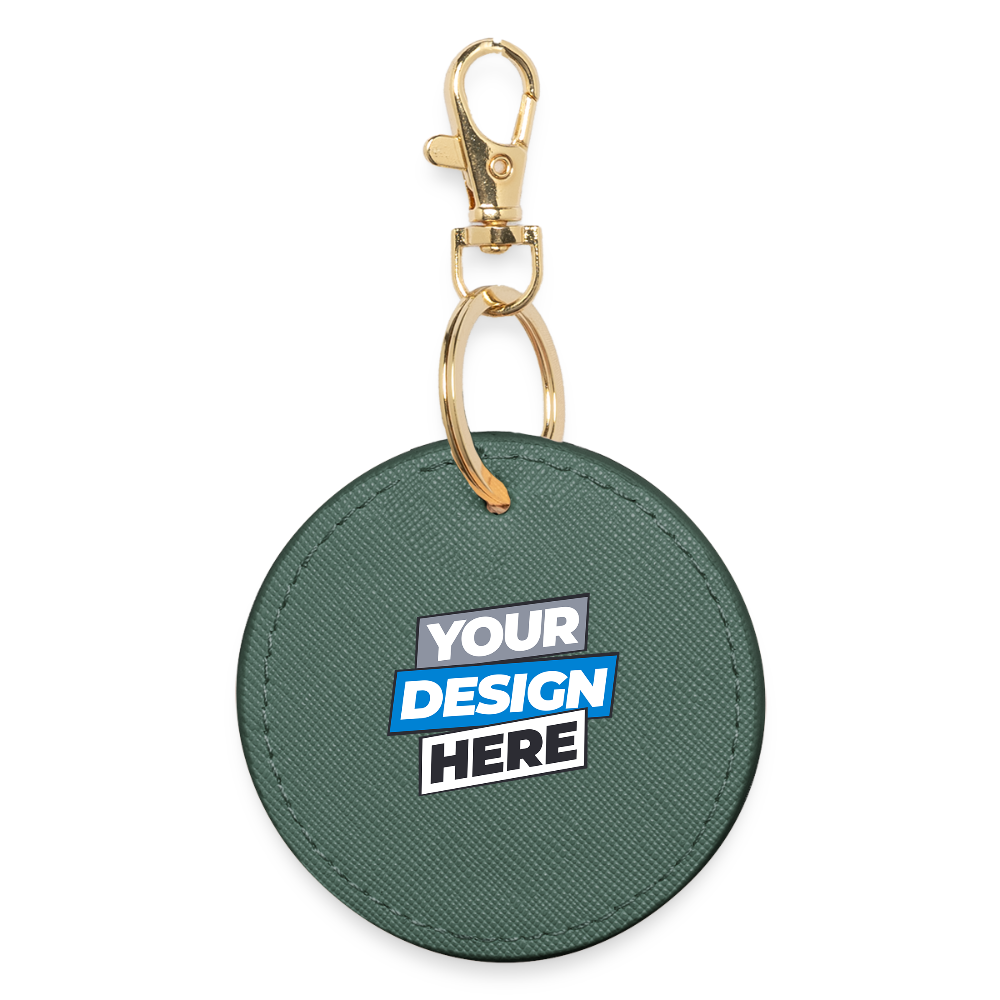 BOUTIQUE Keyring Personalised Various Colours - evergreen