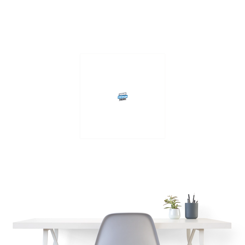 Poster 24" x 24" (60x60 cm) - white