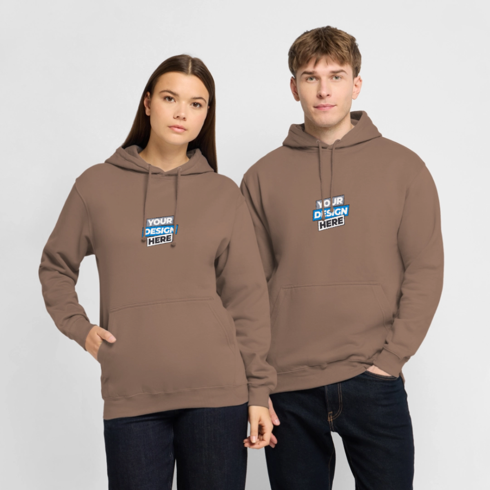 Unisex Hoodie Personalised Various Colours - mocha