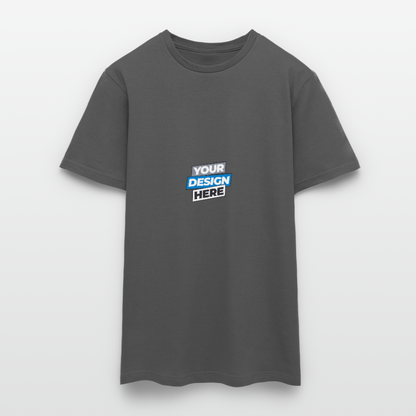 Men's T-Shirt Personalised Various Colours - charcoal grey