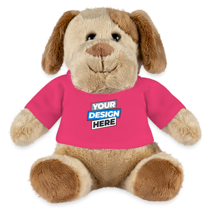 MiniFeet® Dog Helge Personalised Various Colours - pink