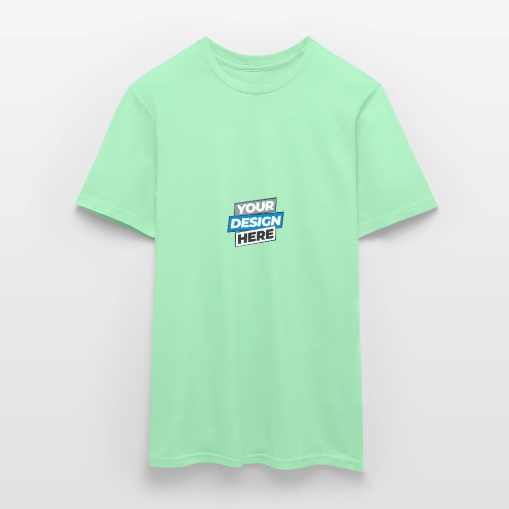 Men's T-Shirt Personalised Various Colours - mint green