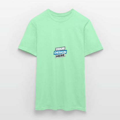 Men's T-Shirt Personalised Various Colours - mint green