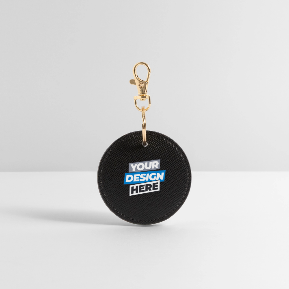 BOUTIQUE Keyring Personalised Various Colours - black