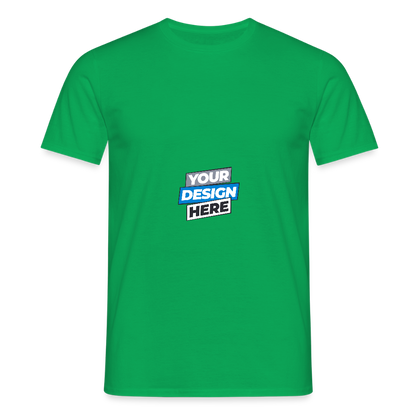 Men's T-Shirt Personalised Various Colours - kelly green