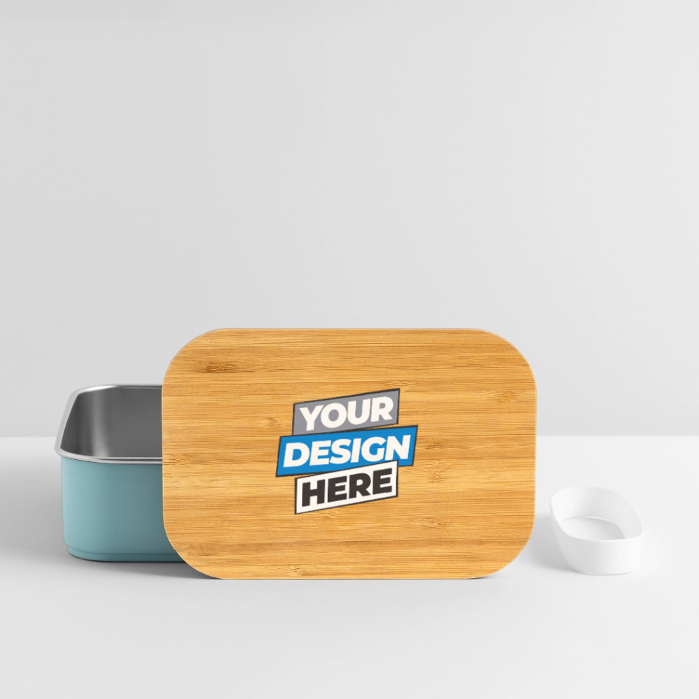 Lunch Box Personalised Various Colours - light blue