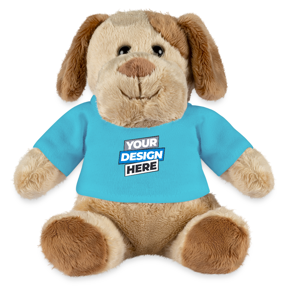 MiniFeet® Dog Helge Personalised Various Colours - atoll blue