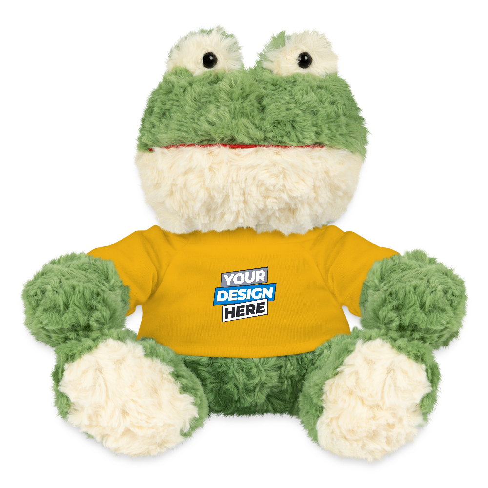 MiniFeet® Frog Torge Personalised Various Colour - sun yellow
