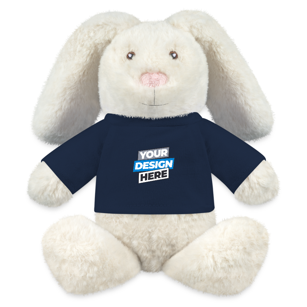 MiniFeet® RecycelHase® Bunny Cream Personalised Various Colours - french navy