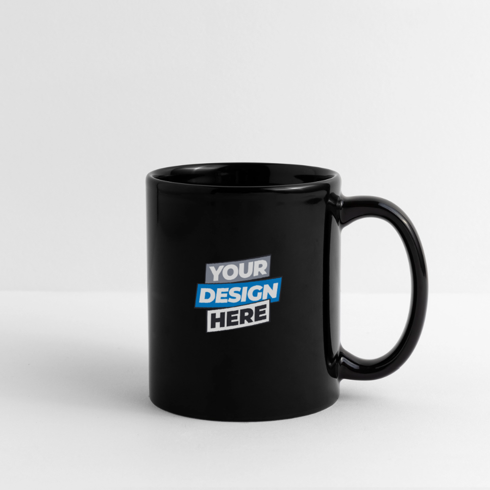 Full Colour Mug Personalised - black