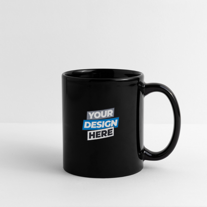 Full Colour Mug Personalised - black