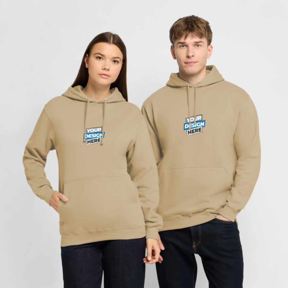 Unisex Hoodie Personalised Various Colours - beige