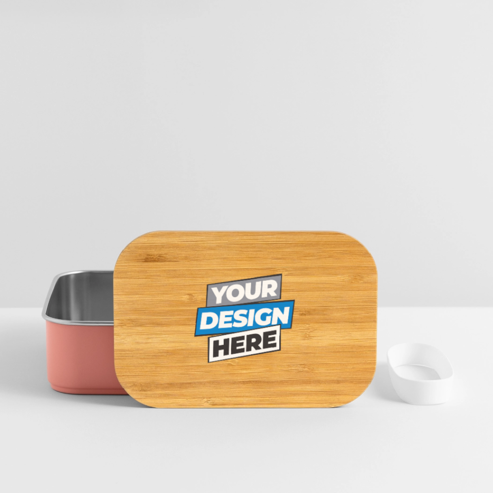 Lunch Box Personalised Various Colours - light pink