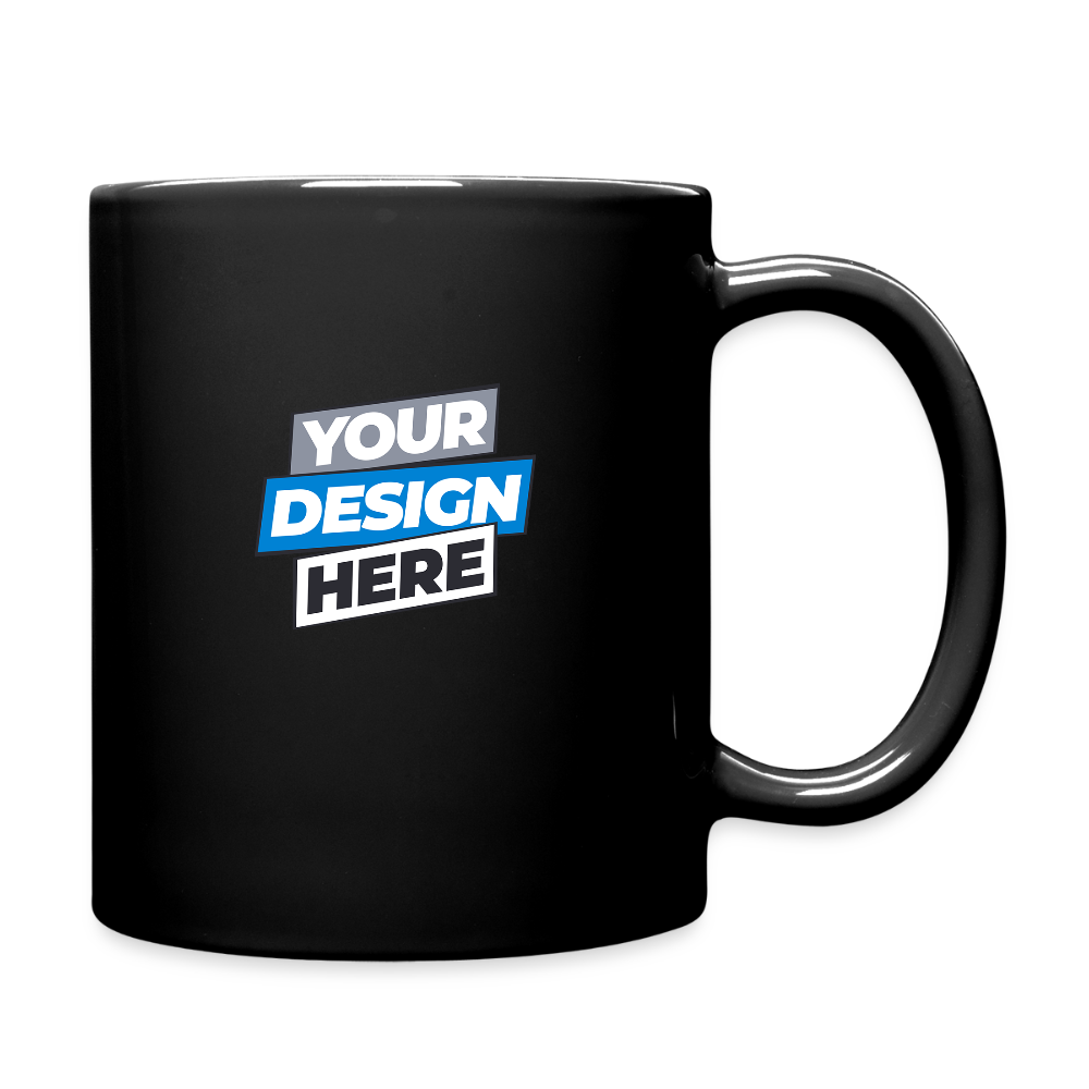 Full Colour Mug Personalised - black