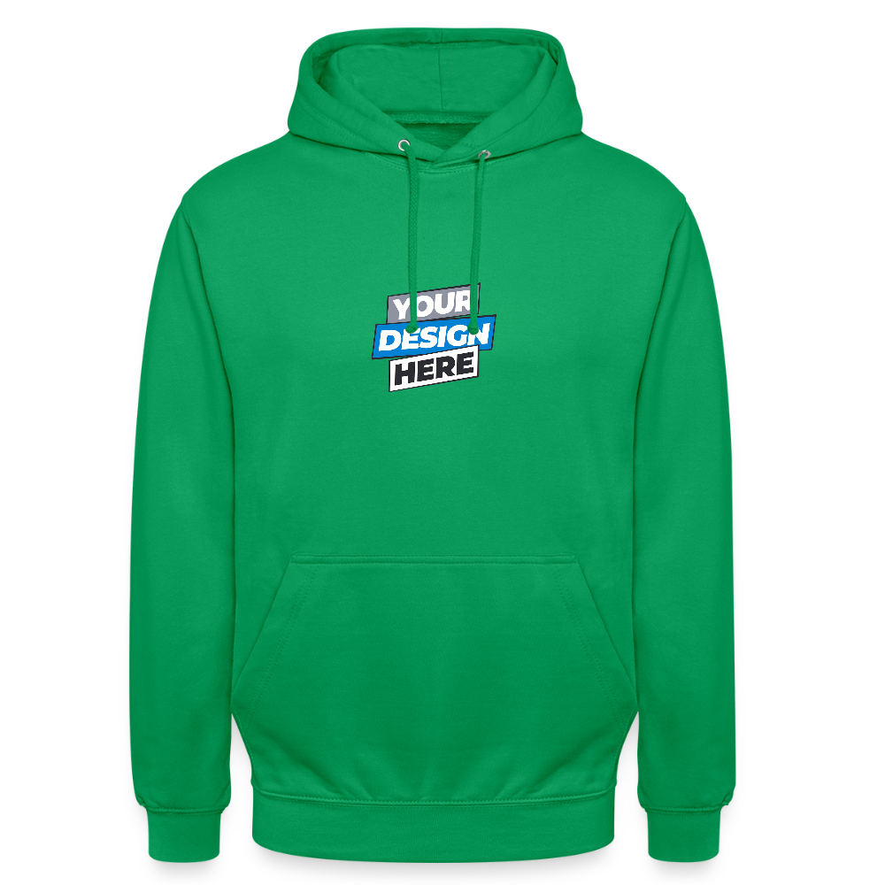 Unisex Hoodie Personalised Various Colours - kelly green
