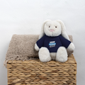 MiniFeet® RecycelHase® Bunny Cream Personalised Various Colours - french navy
