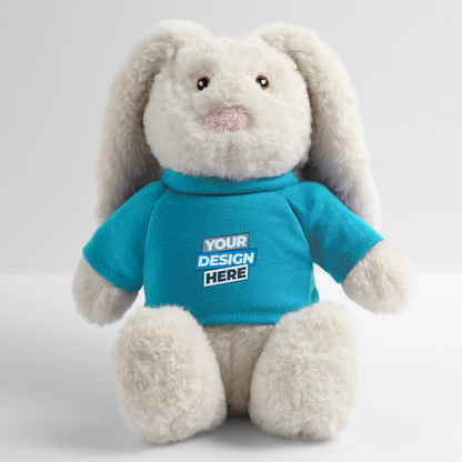 MiniFeet® RecycelHase® Bunny Cream Personalised Various Colours - atoll blue