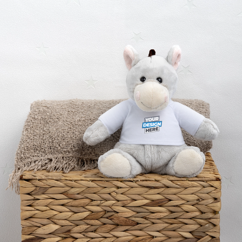 MiniFeet® Donkey Pelle Personalised Various Colours - white