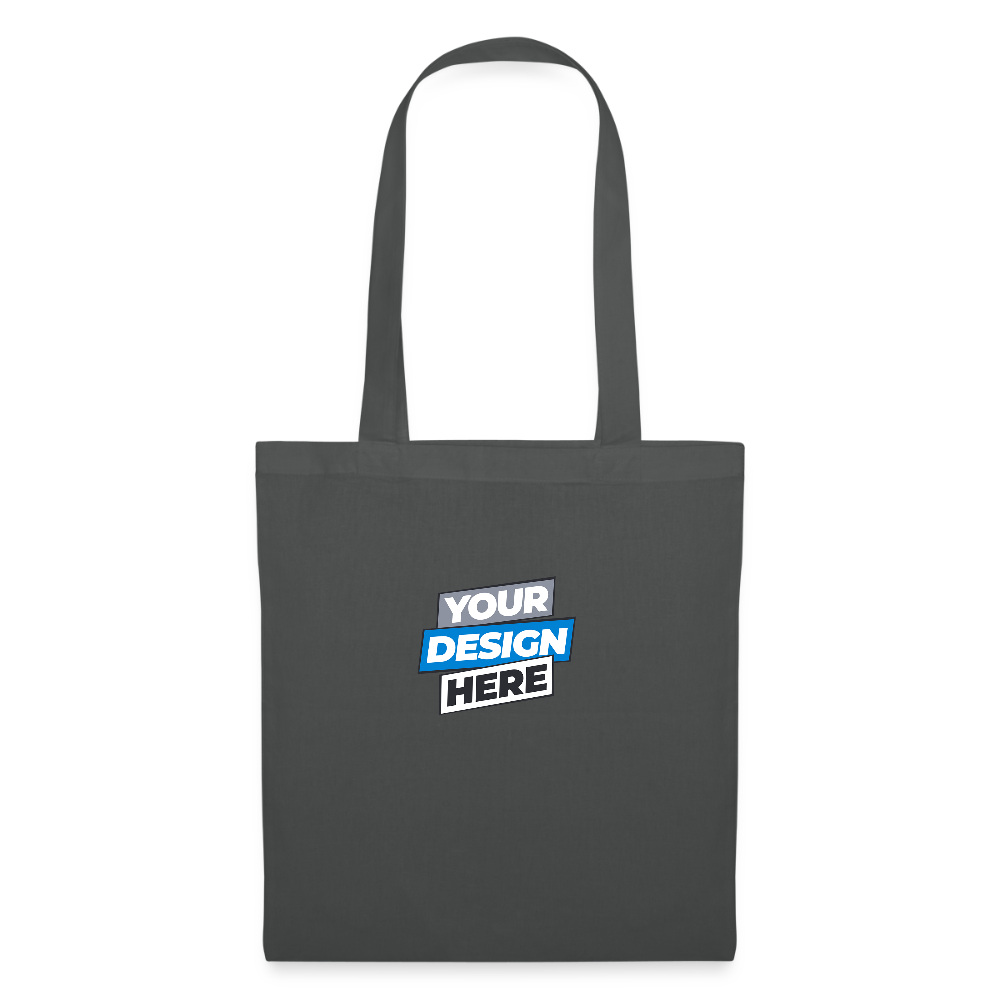 Tote Bag Personalised Various Colours - graphite grey
