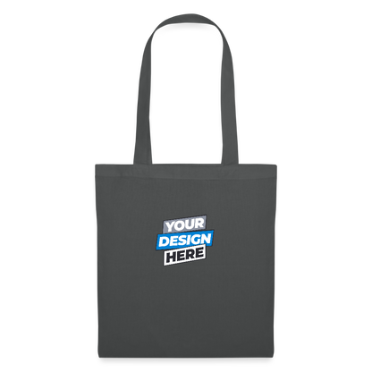 Tote Bag Personalised Various Colours - graphite grey