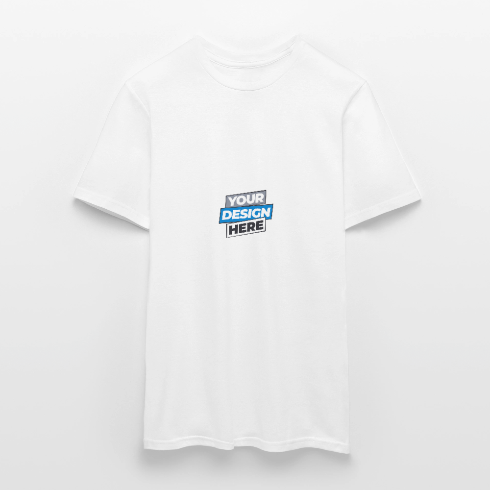 Men's T-Shirt Personalised Various Colours - white