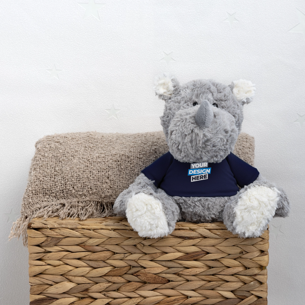 Plush Rhino Personalised Various Colours - french navy