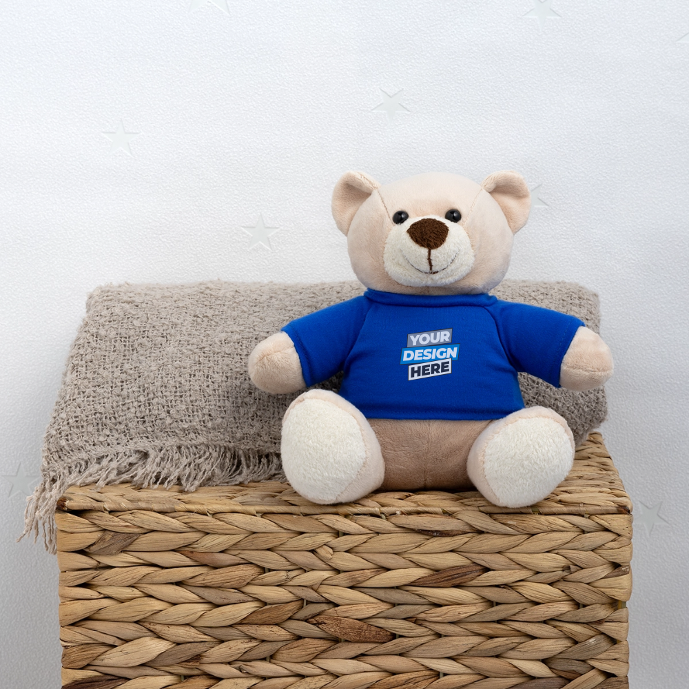 Teddy Bear Personalised Various Colours - royal blue