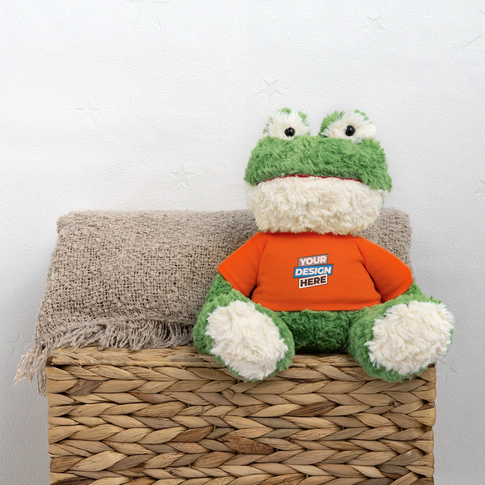 MiniFeet® Frog Torge Personalised Various Colour - golden orange