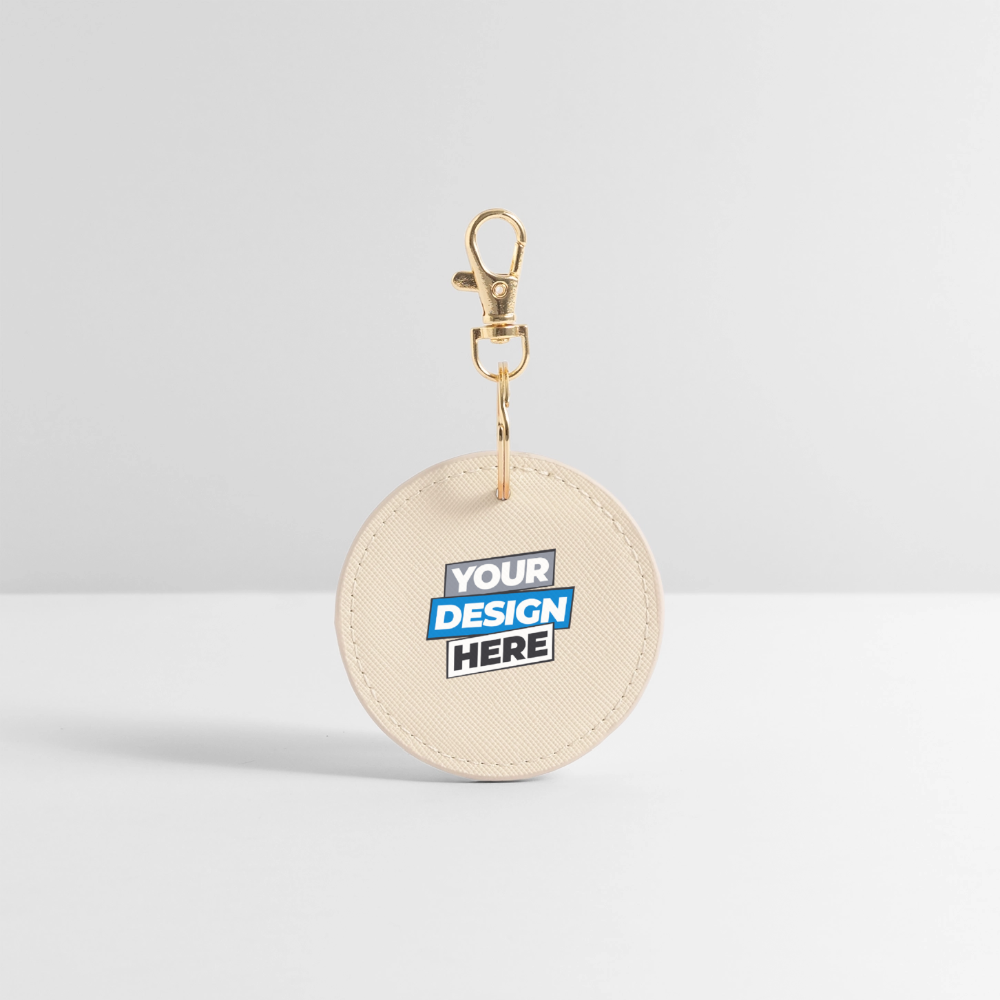 BOUTIQUE Keyring Personalised Various Colours - oyster