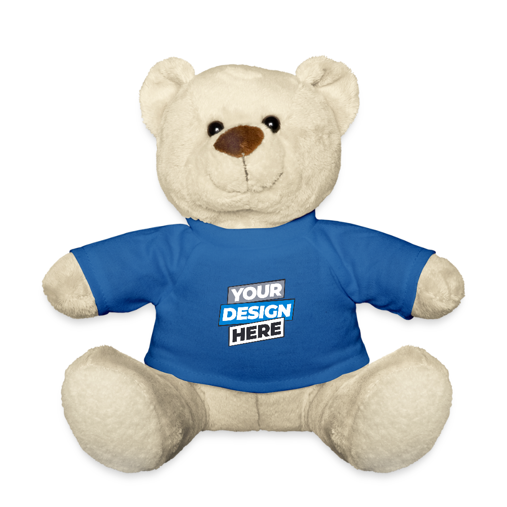 Teddy Bear Personalised Various Colours - royal blue