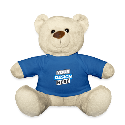 Teddy Bear Personalised Various Colours - royal blue