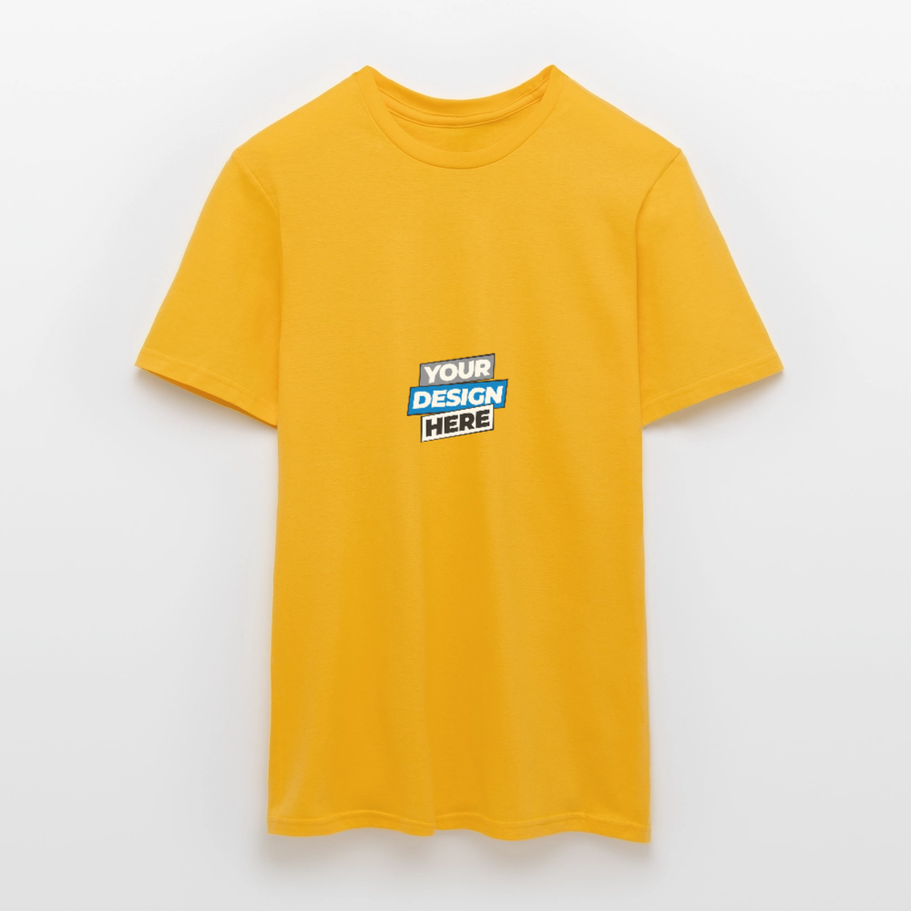 Men's T-Shirt Personalised Various Colours - yellow