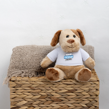 MiniFeet® Dog Helge Personalised Various Colours - white