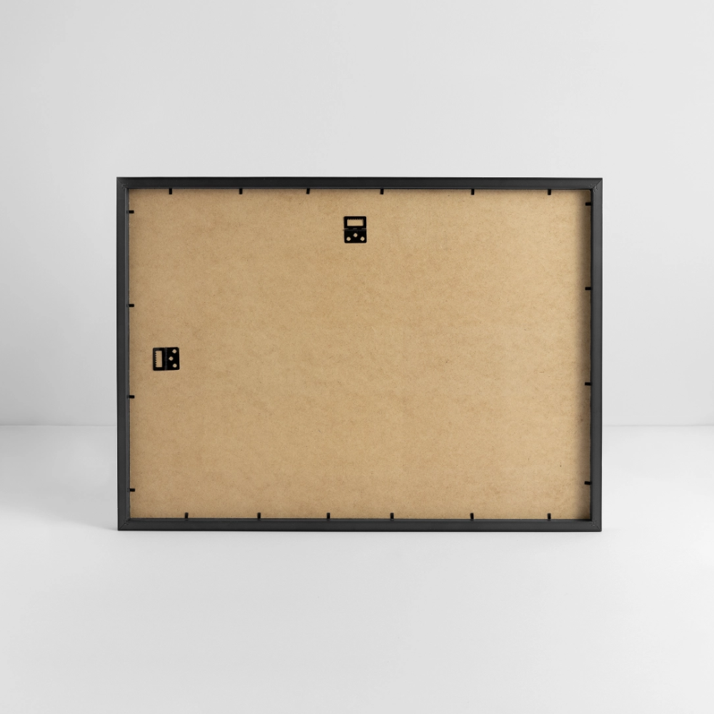 Framed poster (69 × 49 cm) Personalised - black