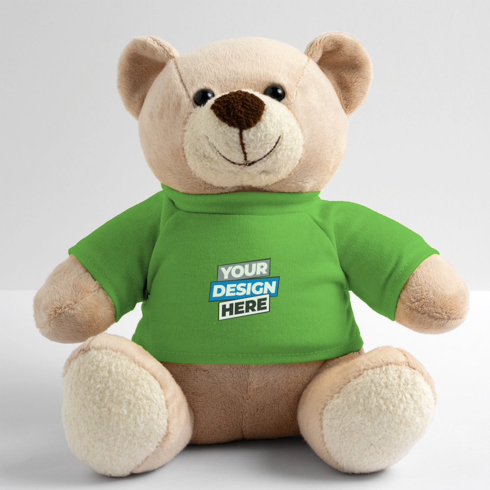 Teddy Bear Personalised Various Colours - light green