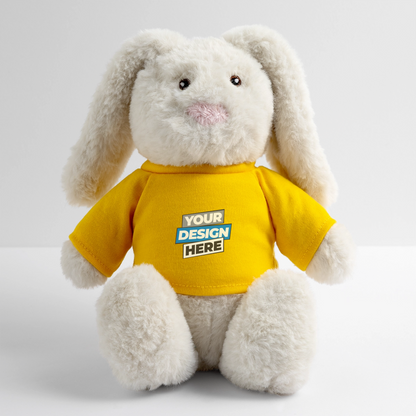 MiniFeet® RecycelHase® Bunny Cream Personalised Various Colours - sun yellow