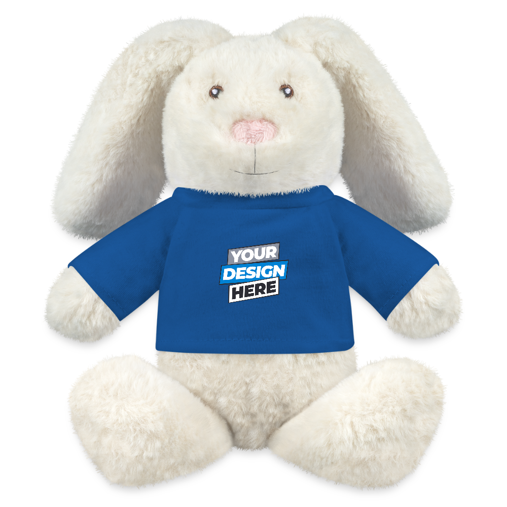 MiniFeet® RecycelHase® Bunny Cream Personalised Various Colours - royal blue