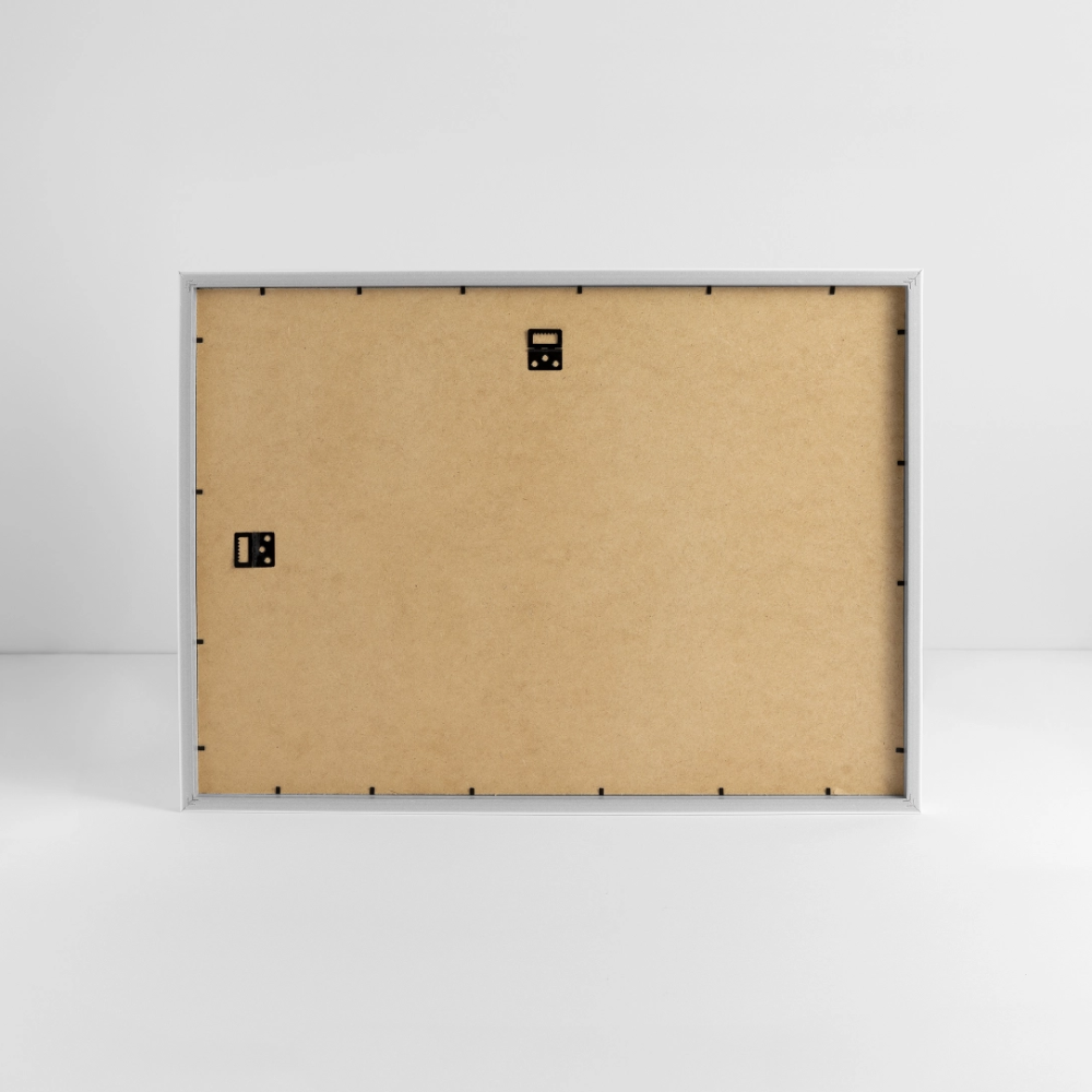 Framed poster (69 × 49 cm) Personalised - white