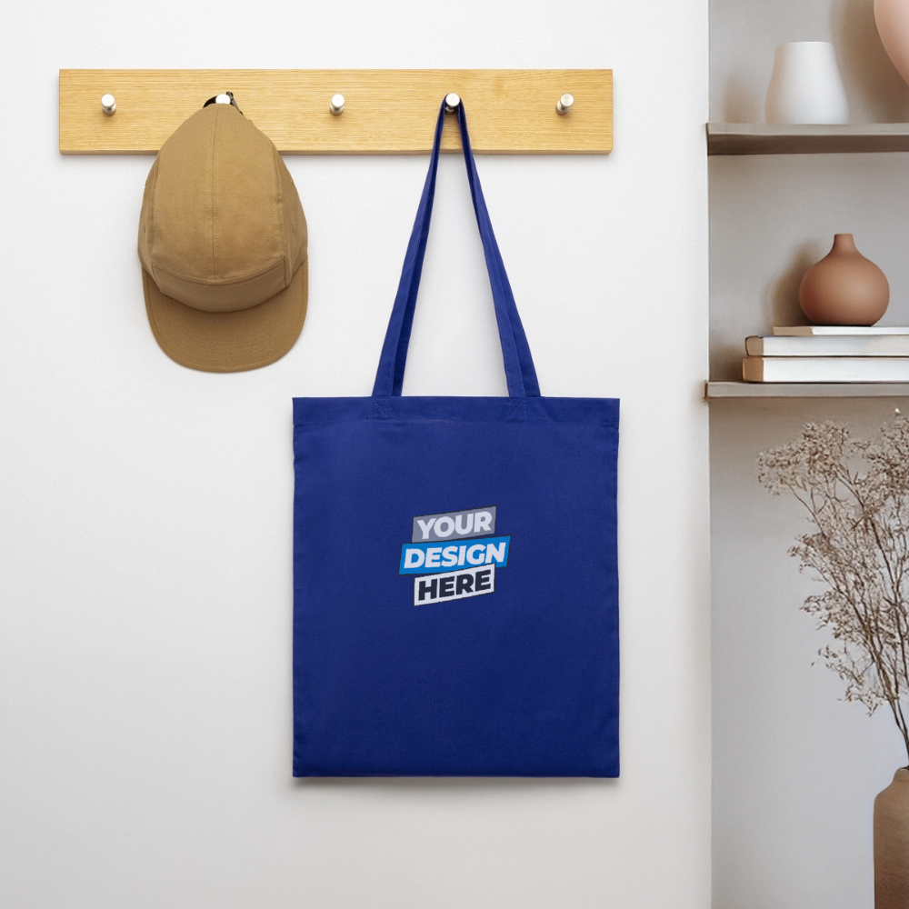 Tote Bag Personalised Various Colours - royal blue