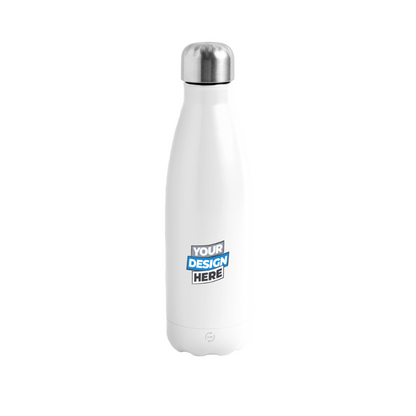 Insulated Water Bottle 500 ml Panoramic Personalised Various Colours - white