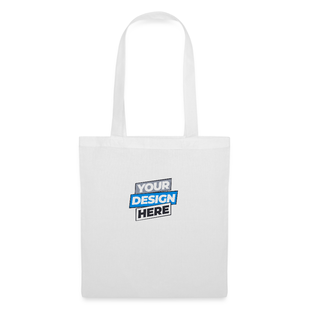 Tote Bag Personalised Various Colours - white