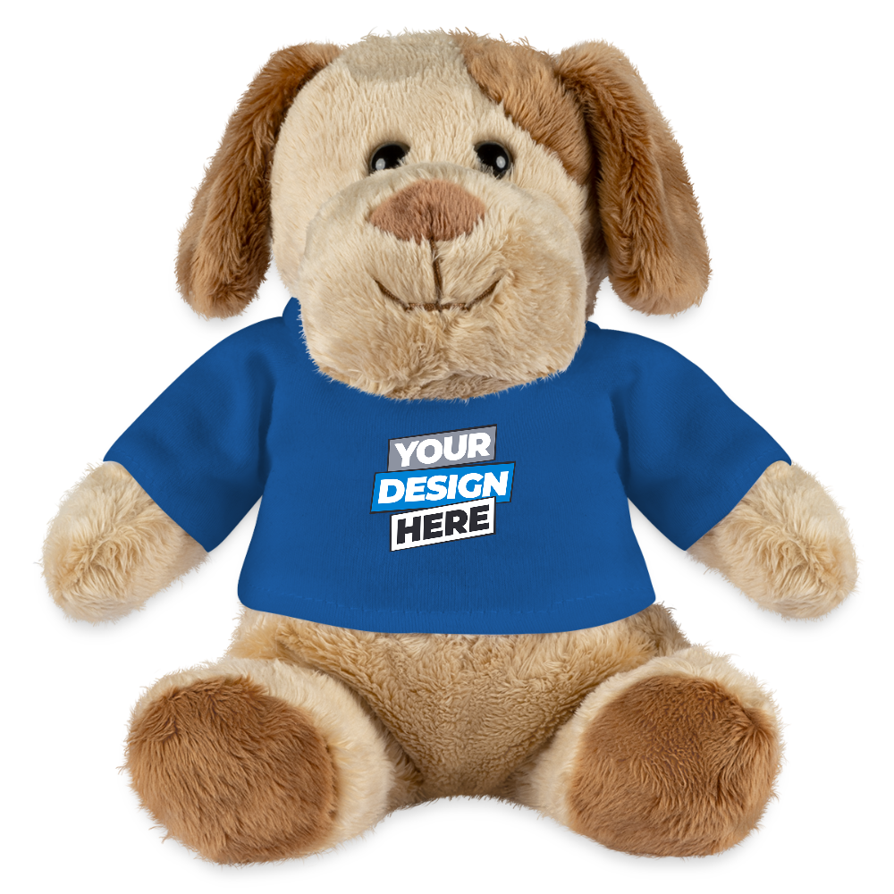 MiniFeet® Dog Helge Personalised Various Colours - royal blue