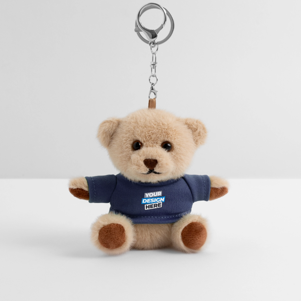 Plush Keyring Personalised Various Colours - navy