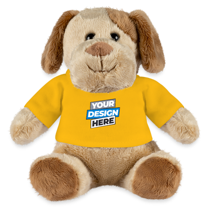 MiniFeet® Dog Helge Personalised Various Colours - sun yellow