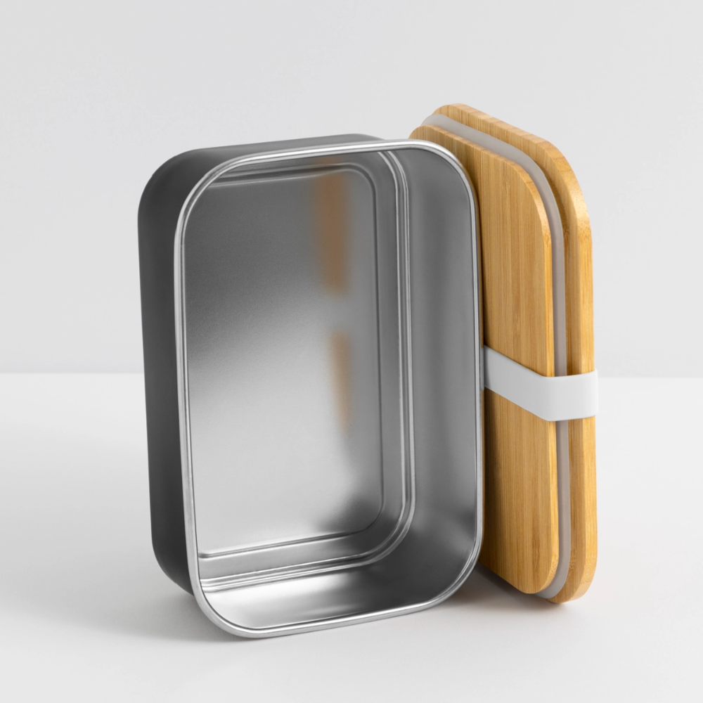 Lunch Box Personalised Various Colours - black