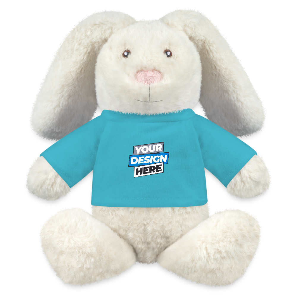 MiniFeet® RecycelHase® Bunny Cream Personalised Various Colours - atoll blue