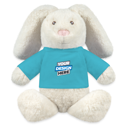 MiniFeet® RecycelHase® Bunny Cream Personalised Various Colours - atoll blue