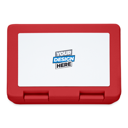 Lunchbox Personalised Various Colours - red