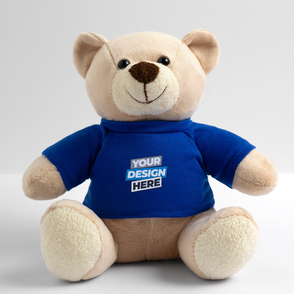 Teddy Bear Personalised Various Colours - royal blue