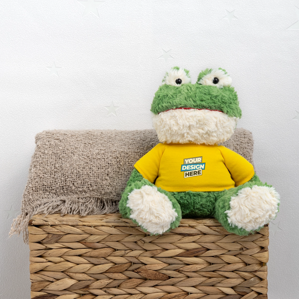 MiniFeet® Frog Torge Personalised Various Colour - sun yellow